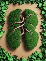 ecological lungs made of nature
