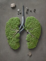 ecological lungs made of nature