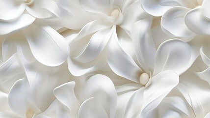 Fototapeta premium white flower background