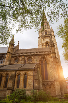 St Mary Abbots Church In Kensington Church Street, London