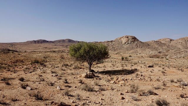 Felsformationen in Namibia, Landschaftspanorama