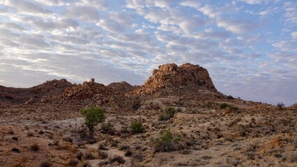 Felsformationen in Namibia, Landschaftspanorama