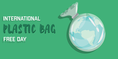 Banner for International Plastic Bag Free Day