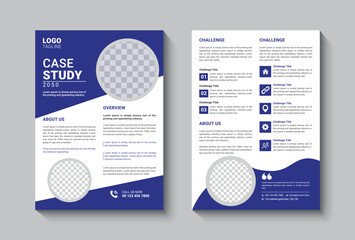 Modern case study design template
