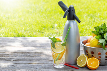 Refreshing homemade lemonade