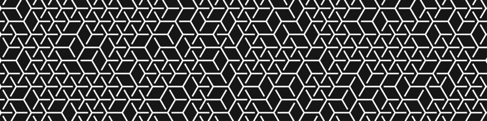  Hexagonal Maze pattern abstract illustration