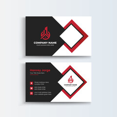 Clean and simple modern Mortgage business card, Modern simple light business card template with flat user interface.
Double-sided creative Landing business card template

