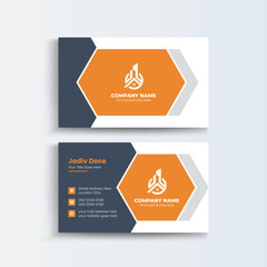 Mortgage Business Card – Real estate corporate business card Template modern and Clean design. House and Clean Business Card Template