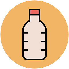 Fitness and Health Colored Vector Icons