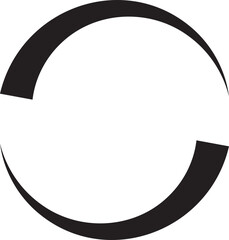 Cycle icon recycle round arrow