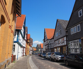 Obraz premium City view of wolfhagen