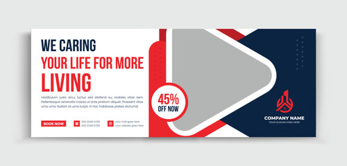 Mortgage Timeline Web Banner Social Media Design Perfect and modern home sale banner template for real estate company, web ads