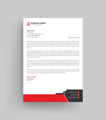 Abstract Mortgage Letterhead Design Template
 Business Style Letterhead Design Vector Template For Your Project.