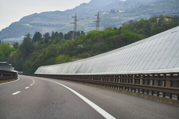 Solar Highway is a noise barrier along the motorway. Solar modules along highways in Europe....