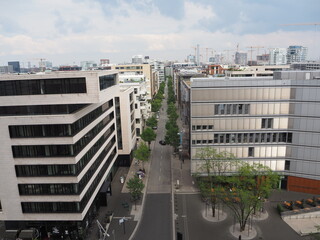 Panorama view of Hamburg