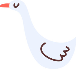 Cartoon Goose Bird