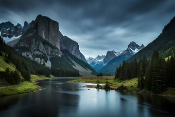 lake louise banff national park country