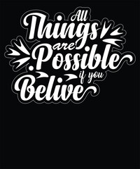 typography t-shirt design