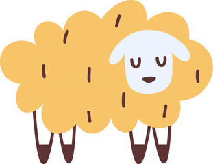 Cartoon Sheep Animal