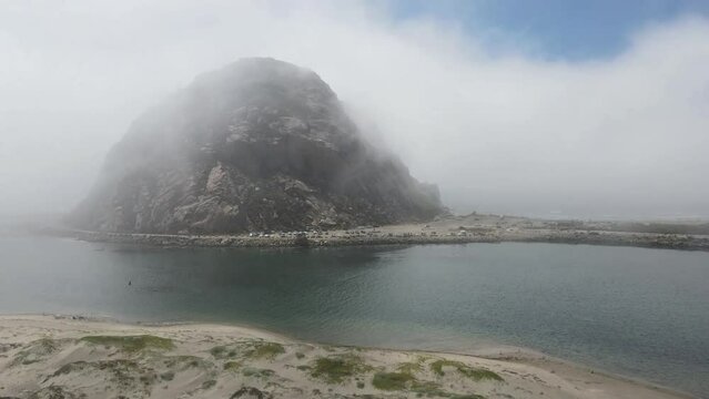 Morro Rock in California