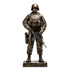 Fototapeta premium An androgynous figure stands facing forward, their arms crossed atop their chest. - generative ai.