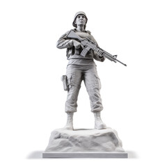 Obraz premium A Person stands in a pose of determination and strength, with their arms raised and eyes wide. - Generative AI.