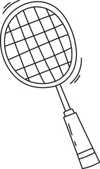 Tennis Racket Linear