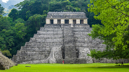 Fototapeta na wymiar Maya Ruins in Palenque
