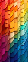 abstract colorful pride month wallpaper