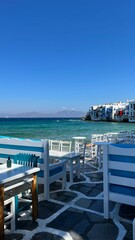 Ocean view in Mykonos, Grecce