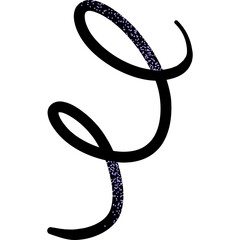 Textured Squiggle Element 