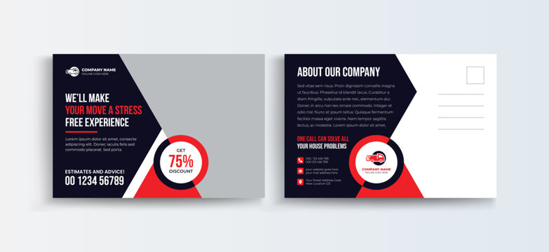 Moving House Social Media Templates, Need To Move Social Media Template, Invitation Design, Event Card Design, Direct Mail Template, leaflet.