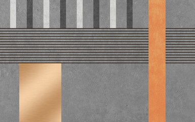 Abstract geometric stitching patterns minimalist background