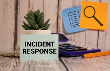 Incident response - organized approach to addressing and managing the aftermath of a security.