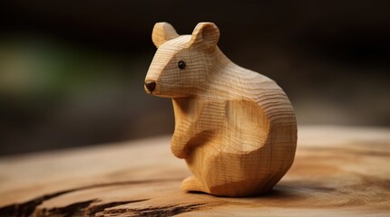 wooden mis decoration © Nikola