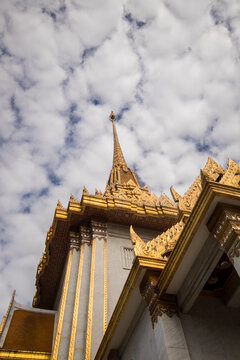 Grande Pal&aacute;cio Real Phra Borom Maha Ratcha Wang Templos em Bangkok