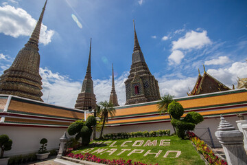 Grande Palácio Real Phra Borom Maha Ratcha Wang Templos em Bangkok