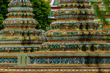 Grande Palácio Real Phra Borom Maha Ratcha Wang Templos em Bangkok