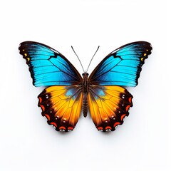Fototapeta premium beautiful butterfly isolated on white | Generative AI 