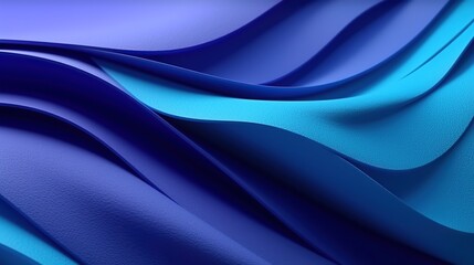 Obraz premium Abstract paper gradient blue background A professional generative AI
