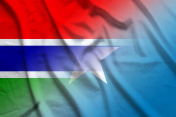 Gambia and Somalia government flag transborder relations SOM GMB