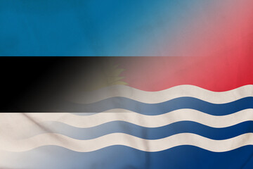 Estonia and Kiribati government flag transborder relations KIR EST