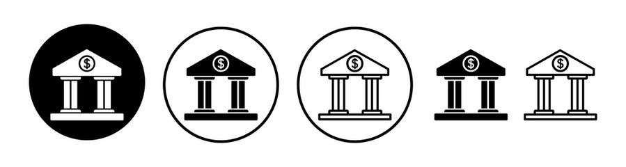 Bank icon vector. bank icon symbol