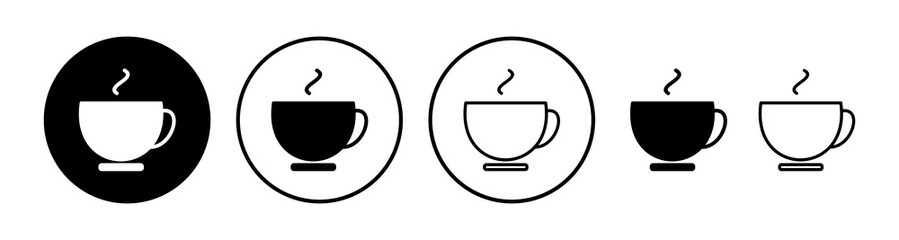 Cup coffee icon vector. coffee cup icon. mug