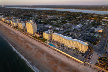 Aerial drone photo of Ormond Beach, Florida
