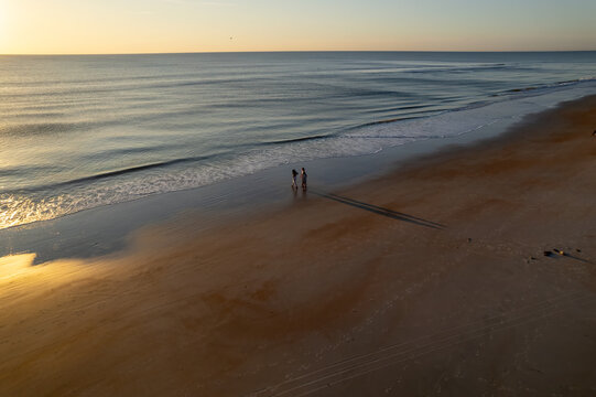 Aerial drone photo of Ormond Beach, Florida