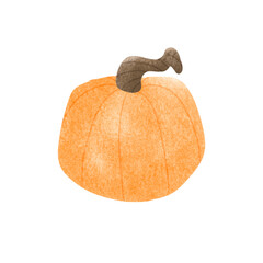 pumpkin isolated on white