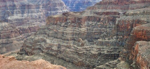 Beautiful view of the Grand Canyon in the USA