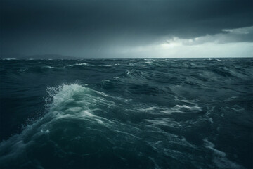 stormy sea background