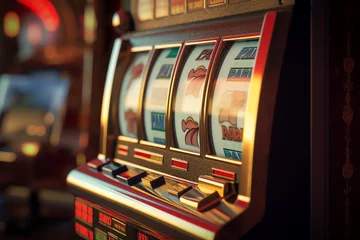 Foto op Plexiglas slot machine in casino © RJ.RJ. Wave